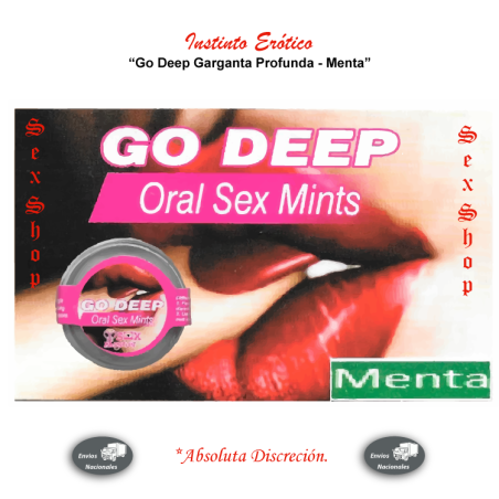 Go Deep Garganta Profunda - Menta Sexo Oral