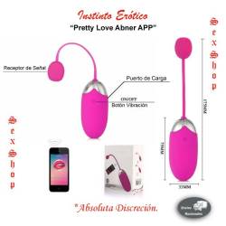 Vibrador Inalámbrico Pretty Love Abner APP