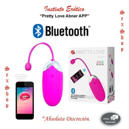 Vibrador Inalámbrico Pretty Love Abner APP