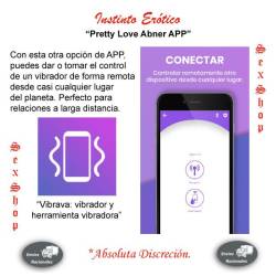 Vibrador Inalámbrico Pretty Love Abner APP