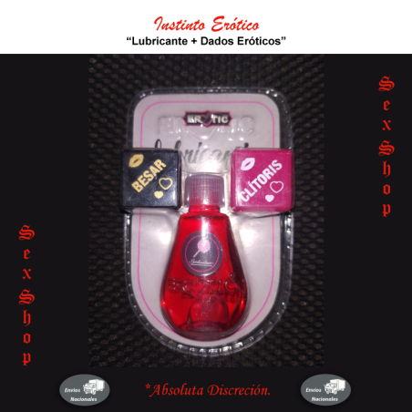 Lubricante Sensual Intimo + Dados