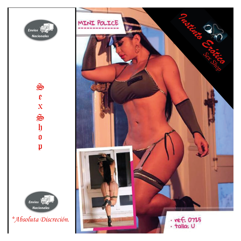 Disfraz Mini Policía