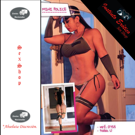 Disfraz Mini Policía