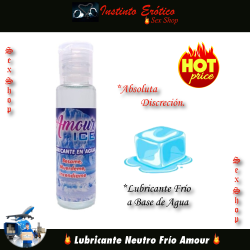 Lubricante Neutro a Base de Agua Amour - Efecto Frío